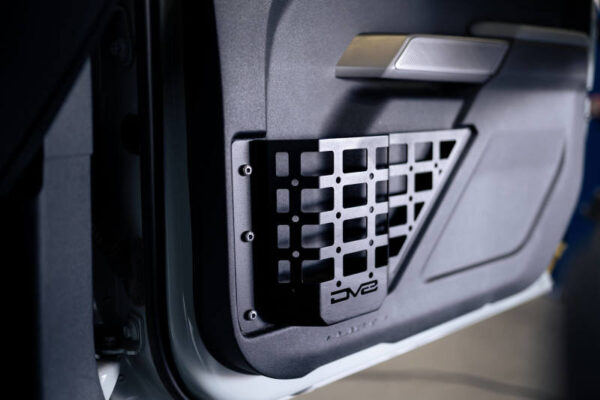 BRONCO SPORT 21-24 4L 2.0| 21-24 V6 2.7|BIG BEND 21-24 3L 1.5 Front Door Pocket Molle Panels DV8 Off Road - MPBR-05 - Image 4