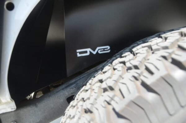 WRANGLER JK 06-18 V6 3.6 Rear Aluminum Inner Fender - Black DV8 Off Road - INFEND-01RB - Image 7