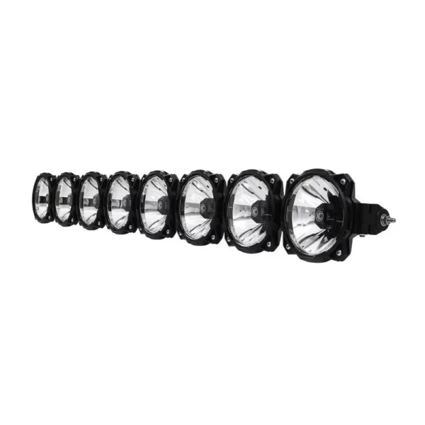 WRANGLER JL 2018-2024 L4 2.0| WRANGLER JL 2018-2024 V6 3.6 50in Pro6 Gravity LED 8-Light Light Bar System (160W Combo Beam) KC Hilites - 91336 - Image 2