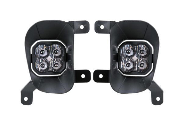 RAM 1500 CLASSIC 09-23 V8 5.7 SS3 Vertical LED Fog Light Kit Sport - White SAE Fog Diode Dynamics - DD6672 - Image 4