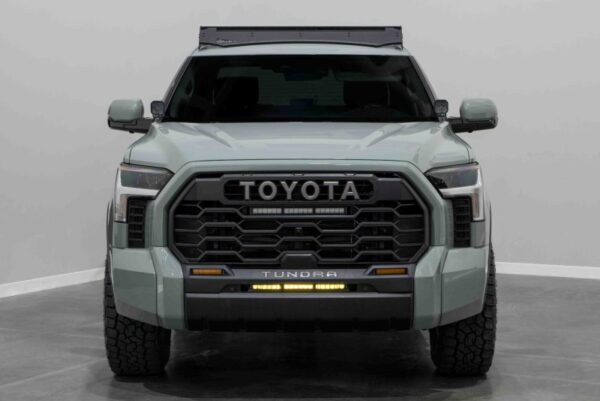 Toyota TUNDRA +22 V6 3.4 Stealth Bumper Light Bar Kit - White Combo Diode Dynamics - DD7412 - Image 7