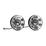18+ Jeep JL / JT 7in. Gravity LED Pro DOT Approved Replac. Headlight (Pair Pack Sys) KC Hilites - 42342