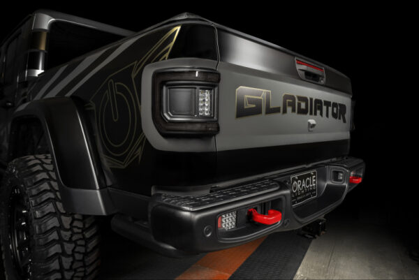 JT GLADIATOR 19-23 V6 3.6 Flush Mount LED Tail Lights - Tinted Lens SEE WARRANTY Oracle - 5882-504-T - Image 4