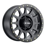 NV 18x9 +18mm Offset 8x170 130.81mm CB Matte Black Wheel Method - MR30589087518