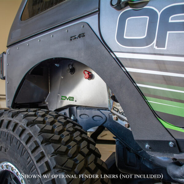 WRANGLER JK 06-18 V6 3.6 Fender Flares Delete Kit |Front & Rear DV8 Off Road - FENDB-08 - Image 9
