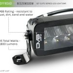 UNIVERSAL 52in Elite Series Light Bar 500W LED - Black DV8 Off Road - BE52EW500W - Image 9