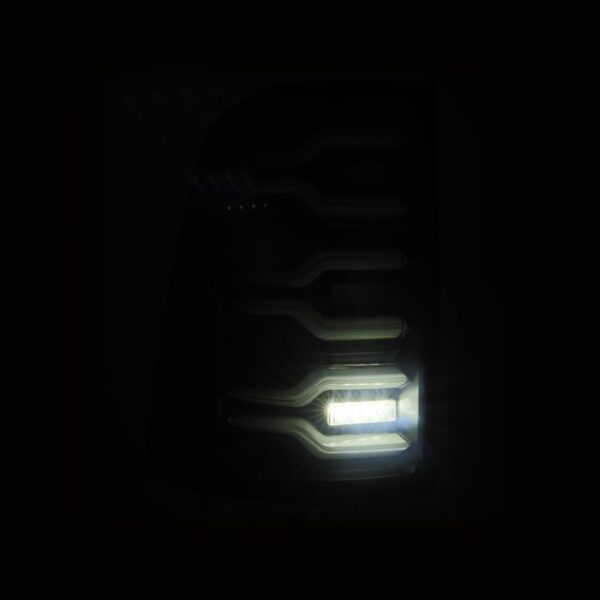 RAM 1500 NEW BODY 19-24 V8 5.7 Luxx-Series LED Tail Lights Black w/Activ Light/Seq Signal Alpharex - 640040 - Image 6