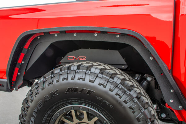 JT GLADIATOR 19-23 V6 3.6 Rear Inner Fenders - Black DV8 Off Road - INFEND-04RB - Image 6
