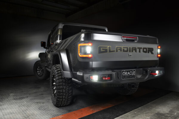 JT GLADIATOR 19-23 V6 3.6 Flush Mount LED Tail Lights - Tinted Lens SEE WARRANTY Oracle - 5882-504-T - Image 8
