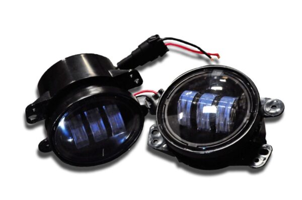WRANGLER JK 06-18 V6 3.6 4in 30W LED Replacement Fog Lights DV8 Off Road - R4FL16W3W - Image 2