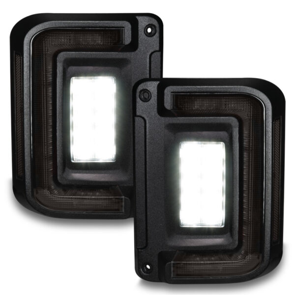 WRANGLER JK 06-18 V6 3.6 Flush Mount LED Tail Lights - Tinted SEE WARRANTY Oracle - 5891-504-T - Image 3