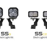 Toyota TACOMA 21-23 V6 3.5 Stage Series 2in LED Ditch Light Kit - Sport Yellow Combo Diode Dynamics - DD6377 - Image 7