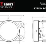 JT GLADIATOR WRANGLER JK| JL Elite Series Type M Fog Lamps - Yellow (Pair) Diode Dynamics - DD5131P - Image 5