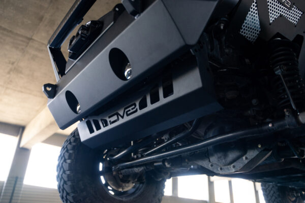 '+18 Jeep Wrangler JL/JT Front Bumper Sway-Bar Disconnect Motor Skid Plate DV8 Off Road - SPJL-02 - Image 6