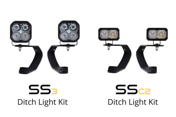 Toyota 4RUNNER 03-24 V6 4.0 Stage Series 2in LED Ditch Light Kit Sport - White Combo Diode Dynamics - DD6750 - Image 7
