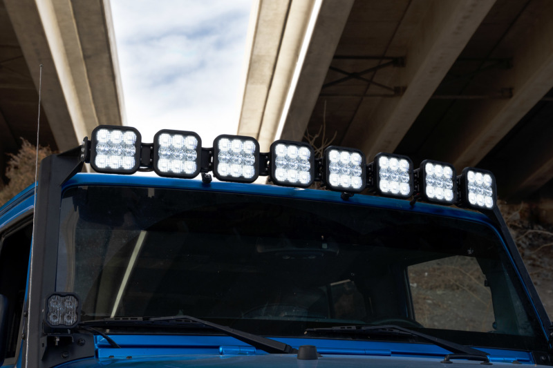 WRANGLER JK 06-18 V6 3.6 SS5 Sport CrossLink Windshield - White Combo Lightbar Kit Diode Dynamics - DD7224 - Image 3