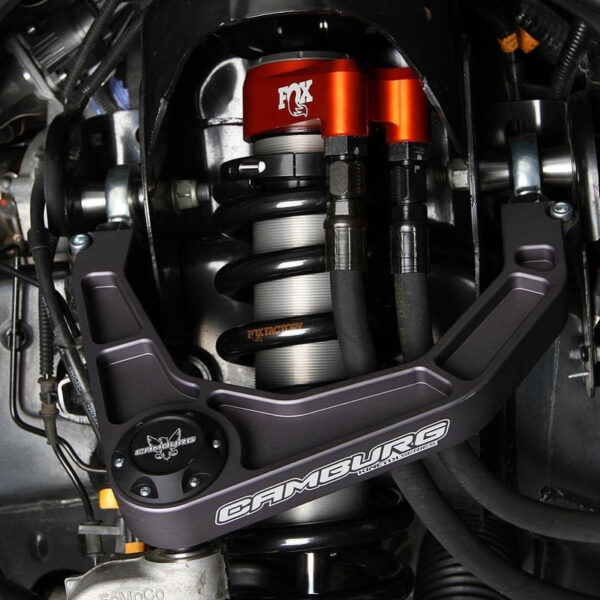 F150 RAPTOR 17-24 V6 3.5 Ecoboost KINETIK V2 Performance Billet Uniball Upper Arms Camburg - CAM-110233-GRY - Image 9