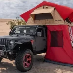 Universal Roof Top Tent - Black - 660 lb. load capacity Rugged Ridge - 11704.05 - Image 7
