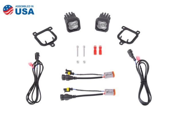 BRONCO SPORT 21-24 4L 2.0| 21-24 V6 2.7|BIG BEND 21-24 3L 1.5 SSC1 Type FBS LED Fog Light Kit - Yellow SAE Fog Diode Dynamics - DD7175 - Image 6