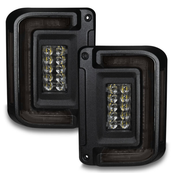 WRANGLER JK 06-18 V6 3.6 Flush Mount LED Tail Lights - Tinted SEE WARRANTY Oracle - 5891-504-T - Image 4