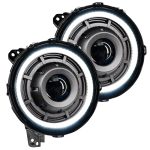 Wrangler JL +18 Oculus Bi-LED Projector Headlights- Graphite Metallic - 5500K SEE WARRANTY Oracle - 5839-504-PAU - Image 2