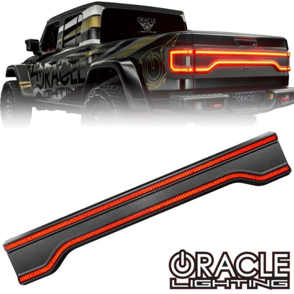 JT GLADIATOR 19-23 V6 3.6 Racetrack Style LED Tail Gate Light - Tinted SEE WARRANTY Oracle - 5918-504-T - Image 2