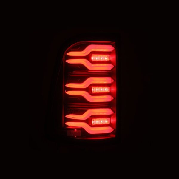 RAM 1500 NEW BODY 19-24 V8 5.7 Luxx-Series LED Tail Lights Black w/Activ Light/Seq Signal Alpharex - 640040 - Image 4