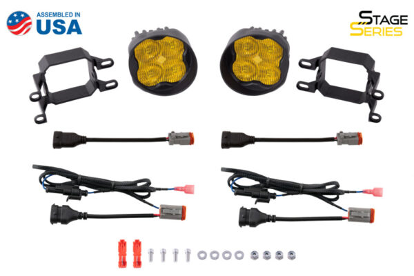 Toyota 4RUNNER 03-24 V6 4.0 SS3 Sport Type B Kit - White SAE Fog Diode Dynamics - DD6185 - Image 8