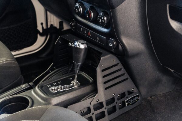 WRANGLER JK 06-18 V6 3.6 Center Console Molle Panels; Device Bridge DV8 Off Road - CCJK-01 - Image 6