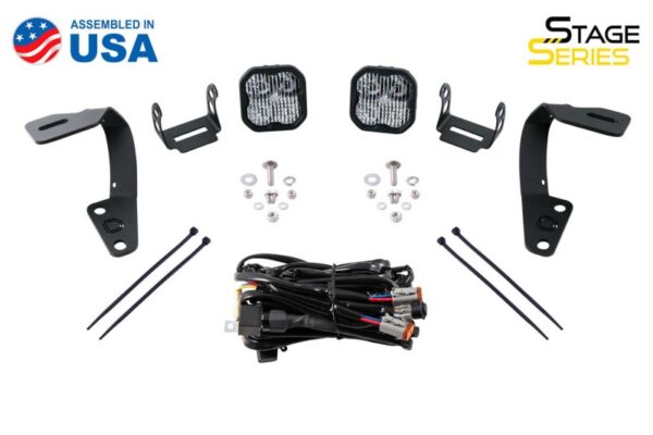 Toyota 4RUNNER 03-24 V6 4.0 SS3 LED Ditch Light Kit - Yellow Pro Combo Diode Dynamics - DD6749 - Image 8