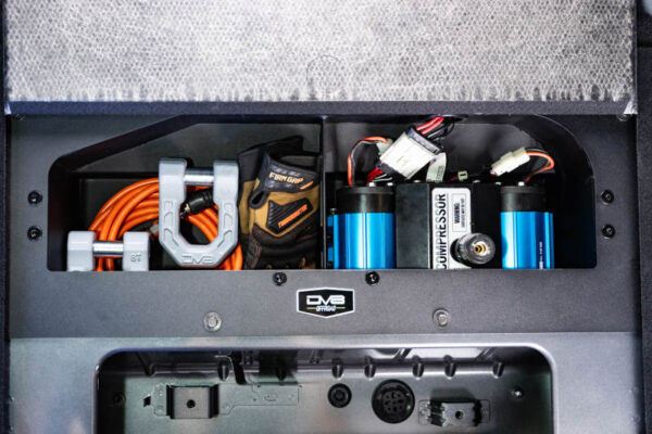 BRONCO SPORT 21-24 4L 2.0| 21-24 V6 2.7|BIG BEND 21-24 3L 1.5 Air Compressor Mount Storage Box DV8 Off Road - CMBR-01 - Image 4