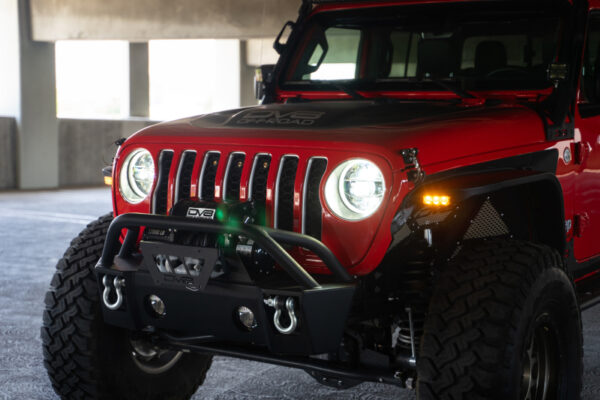 JT GLADIATOR 19-23 V6 3.6 Slim Fender Flares DV8 Off Road - FDGL-07 - Image 8