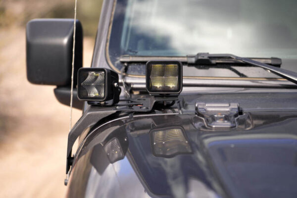18-22 Jeep Wrangler JL/JT Cowl Light Bar Bracket DV8 Off Road - LBJL-04 - Image 8