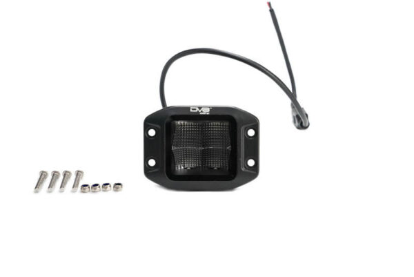 Elite Series 3in Cube LED Light 40W Spot 3W LED DV8 Off Road - BE3FMW40W - Image 10