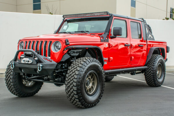 JT GLADIATOR 19-23 V6 3.6 Side Step/Sliders DV8 Off Road - SRGL-02 - Image 6