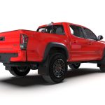 Toyota TACOMA 21-23 V6 3.5 Black Mud Flap w/ Army Green Logo Rally Armor - MF94-BLK-AGN - Image 5