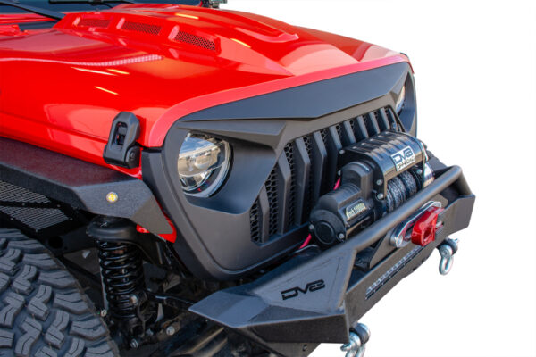 18-22 Jeep Wrangler JL/JT Replacement Angry Grill DV8 Off Road - GRJL-01 - Image 2