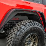 JT GLADIATOR 19-23 V6 3.6 Rear Inner Fenders - Black DV8 Off Road - INFEND-04RB - Image 5