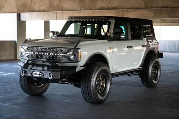 BRONCO & F150 SERIES Bull Bar Add-On For Bumpers - Fits 13in Elite Series Light Bar DV8 Off Road - LBUN-01 - Image 7