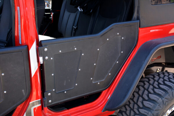 WRANGLER JK 06-18 V6 3.6 Rear Rock Doors DV8 Off Road - RDSTTB-01R - Image 2