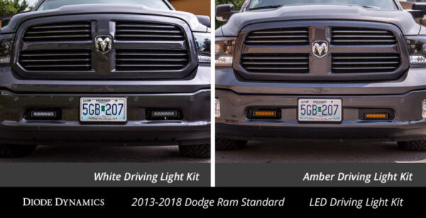 RAM 1500 CLASSIC 09-23 V8 5.7 Standard Stage Series 6 In Kit - Amber Wide Diode Dynamics - DD6015 - Image 2