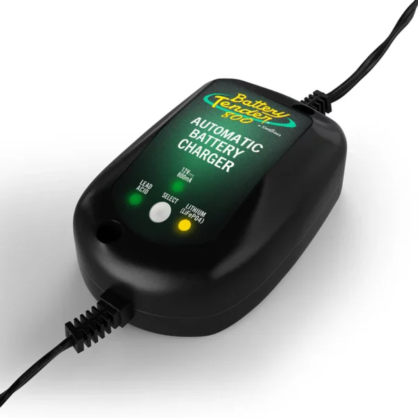 12V 800mA Weatherproof Battery Charger Battery Tender - 022-0150-DL-WH - Image 4