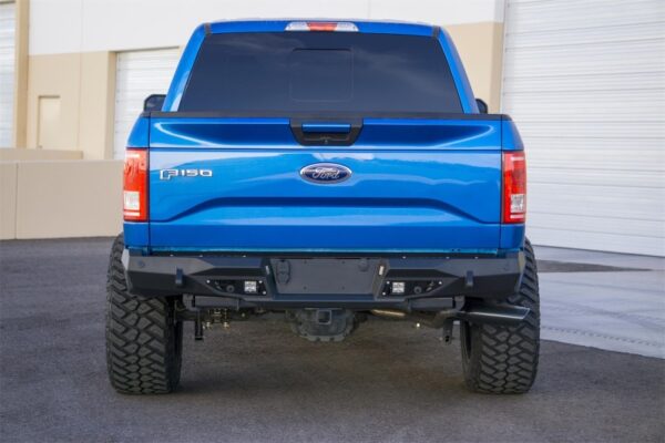 Ford F150 PLATINUM 15-20 5.0L V8 Gas Rear Bumper w/ Backup Sensor Cutout Addictive Desert Designs - R181231280103 - Image 4