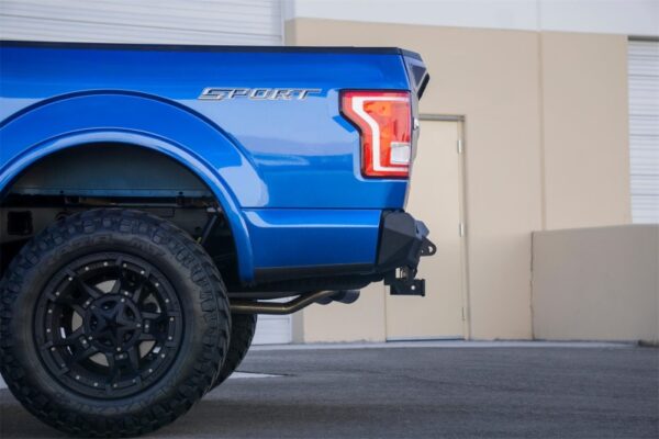 Ford F150 PLATINUM 15-20 5.0L V8 Gas Rear Bumper w/ Backup Sensor Cutout Addictive Desert Designs - R181231280103 - Image 6