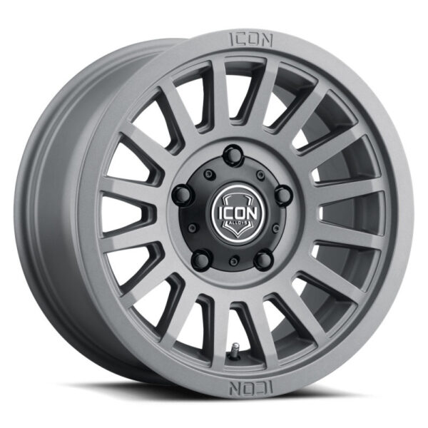 Ford F150 SERIES Recon SLX 17x8.5 6x135 6mm Offset 5in BS 87.1mm Bore Charcoal Wheel Icon Alloys - 3617856350CH - Image 2