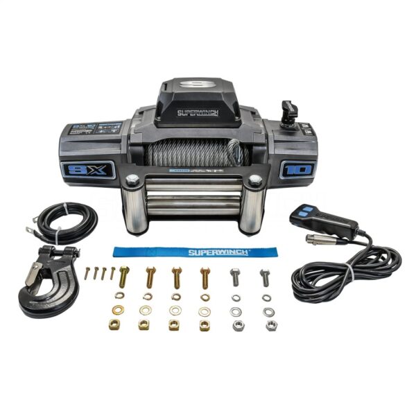 10000 LBS 12V DC 3/8in x 85ft Wire Rope SX 10000 Winch Superwinch - 1710200 - Image 5