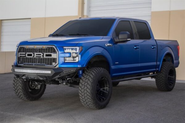 Ford F150 PLATINUM 15-20 5.0L V8 Gas Stealth Fighter Front Bumper Addictive Desert Designs - F151192860103 - Image 5