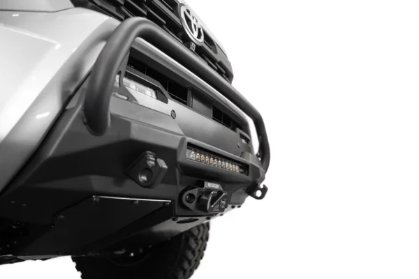 Toyota TACOMA +24 L4 2.4 Stealth Center Mount Winch Front Bumper w/ Top Hoop Addictive Desert Designs - F6703512601NA - Image 4