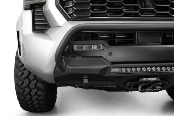 Toyota TACOMA +24 L4 2.4 Stealth Center Mount Winch Front Bumper w/ Top Hoop Addictive Desert Designs - F6703512601NA - Image 3