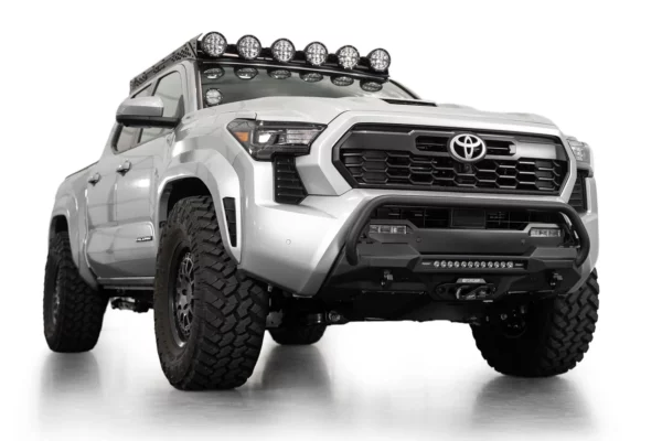 Toyota TACOMA +24 L4 2.4 Stealth Center Mount Winch Front Bumper w/ Top Hoop Addictive Desert Designs - F6703512601NA - Image 5